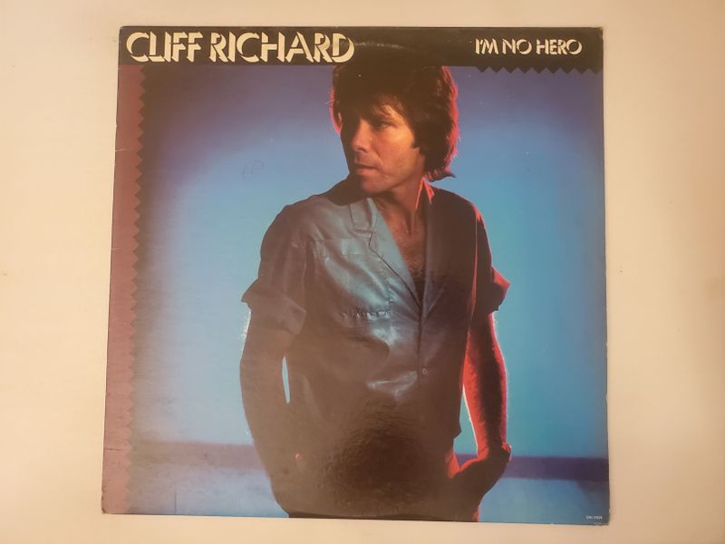 Cliff Richard I'm No Hero vinyl record